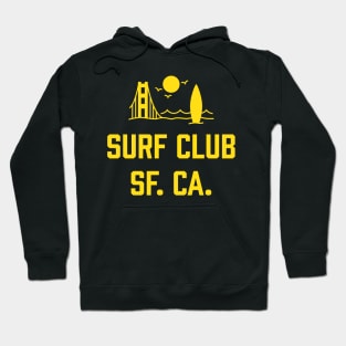 Surf Club San Francisco California Hoodie